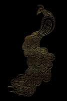 Terminkalender 2020: Vogel Terminkalender und Tagesplaner ca DIN A5 farbig | 376 Seiten | 1 Seite pro Tag | Pfau | Feder (German Edition) 1674559909 Book Cover