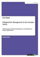 Erfolgreiches Management in Der Sozialen Arbeit. 3656402817 Book Cover