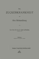 Die Zuckerkrankheit Und Ihre Behandlung 1018026231 Book Cover