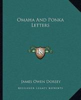 Omaha and Ponka Letters 1017226148 Book Cover