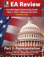 PassKey Learning Systems EA Review Part 3 Representation Enrolled Agent Study Guide: May 1, 2023-February 29, 2024 Testing Cycle 1935664905 Book Cover