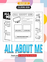 All About Me Coloring Book Express Yourself Through Creativity: A Palette of Colors Inspired Your Story B0CR1QK1WC Book Cover