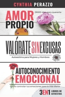 3 Libros de AUTOESTIMA en 1: Amor Propio | Valórate | Autoconocimiento Emocional B09CRTXHX6 Book Cover