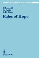 Rules of Hope (Recent Research in Psychology) 0387972196 Book Cover