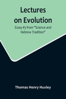 Lectures on Evolution 151882241X Book Cover