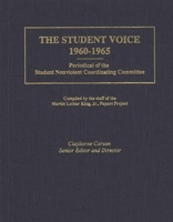 The Student Voice 1960-1965: Periodical of the Student Nonviolent Coordinating Committee 0313280509 Book Cover