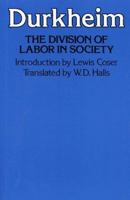 The division of labor in society 0684836386 Book Cover