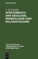 W�rterbuch Der Geologie, Mineralogie Und Pal�ontologie 3111175278 Book Cover