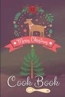 Merry Christmas Cookbook: Do It Yourself (DIY) Blank Recipe Templates To Write In 1673016529 Book Cover