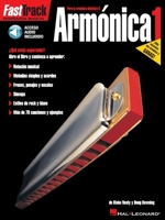 FastTrack Harmonica Method - Spanish Edition: FastTrack Armonica (Fast Track (Hal Leonard)) 0634043595 Book Cover