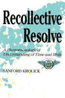 RECOLLECTIVE RESOLVE 0865542481 Book Cover