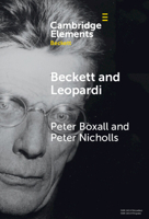 Beckett and Leopardi (Elements in Beckett Studies) 1009547917 Book Cover