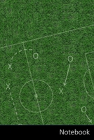 Notebook: Rush, Football, Herbe, Jouer Carnet / Journal / Livre d'�criture / Calepin / Agenda / Notes - 6 x 9 pouces (15,24 x 22,86 cm), 150 pages, surface brillante. 1708201610 Book Cover