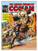 The Savage Sword Of Conan: The Original Comics Omnibus Vol.14 (SAVAGE SWORD OF CONAN OMNIBUS) 1787745031 Book Cover