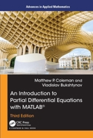An Introduction to Partial Differential Equations with MATLAB 1439898464 Book Cover