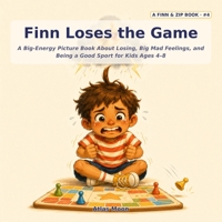 Finn Loses the Game: A Big-Energy Picture Book About Losing, Big Mad Feelings, and Being a Good Sport for Kids Ages 4-8 B0H8Q612ZX Book Cover