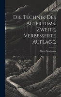 Die Technik des Altertums. Zweite, verbesserte Auflage. 1020542950 Book Cover