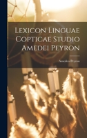Lexicon Linguae Copticae Studio Amedei Peyron 1018678174 Book Cover