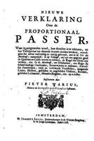 Nieuwe verklaring over de proportianaal passer 1533060185 Book Cover