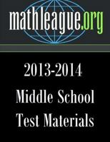 Middle School Test Materials 2013-2014 1312311142 Book Cover