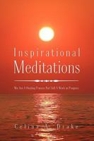 Inspirational Meditations 1441533680 Book Cover