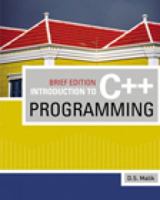 Introduction to C++ Programming, Brief Edition: Brief Edition 1423902467 Book Cover