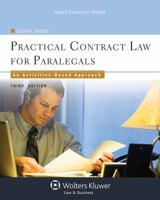Practical Contract Law for Paralegals: An Activities-Based Approach 1454828021 Book Cover