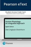 Pearson Etext Human Physiology: An Integrated Approach -- Access Card 013521291X Book Cover