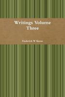 Writings Volume Three 1291852530 Book Cover