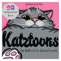 Katztoons: Das Malbuch für Katzenfreunde 3695156317 Book Cover