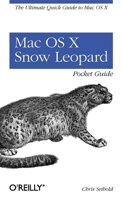 Mac OS X Snow Leopard Pocket Guide 0596802722 Book Cover