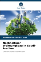 Nachhaltiger Wohnungsbau in Saudi-Arabien (German Edition) 6208605784 Book Cover