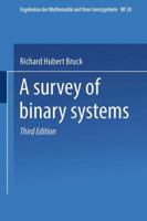 A Survey of Binary Systems 3662428377 Book Cover