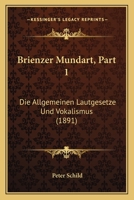 Brienzer Mundart 3744611450 Book Cover