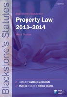 Blackstone's Statutes on Property Law 2013-2014 0199678537 Book Cover