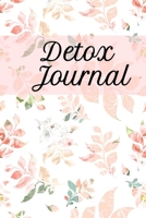 Detox Journal: Daily Diary For Detoxing & Cleaning Your Body With Leafy Green Smoothies & Juices - Blank Recipe Journal & Notebook To Write In  Quick ... Notes, Quotes, Ideas) - Black Lined Jour 3749749035 Book Cover