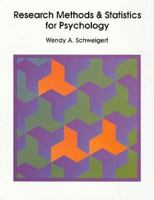 Research Methods and Statistics for Psychology 0534217567 Book Cover