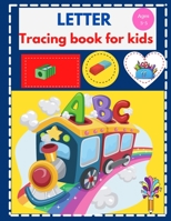 Letter Tracing book for kids: Practice Handwriting Workbook: Preschool, Kindergarten and Kids: Ages 3-5 reading and writing, free tracing shapes and B08ZJNXTRG Book Cover