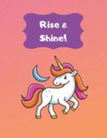 Rise & Shine!: Kids Bedwetting Management Star Reward Chart And Progress Tracker (34 weeks) (Bedwetting Tracker Log Book) 1692244701 Book Cover