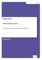 Ethanol-Perzeption 3838623495 Book Cover