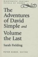 The Adventures of David Simple and Volume the Last 0813109450 Book Cover