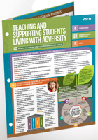 Teaching and Supporting Students Living with Adversity (Quick Reference Guide) 1416628894 Book Cover