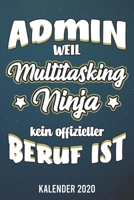 Kalender 2020: Admin A5 Kalender Planer für ein erfolgreiches Jahr - 110 Seiten (German Edition) 1672298628 Book Cover