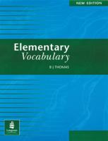 Elementary Vocabulary 017556082X Book Cover
