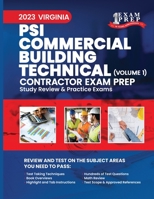 2023 Virginia PSI Commercial Building Technical Contractor: Volume 1: Study Review & Practice Exams B0CFX66FF6 Book Cover