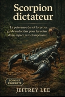 SCORPION DICTATEUR: La puissance du sol forestier : guide audacieux pour les soins d’une espèce rare et imposante (French Edition) B0G81198H8 Book Cover