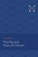 The Play and Place of Criticism 1421431173 Book Cover