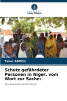 Schutz gefährdeter Personen in Niger, vom Wort zur Sache (German Edition) 6208240085 Book Cover