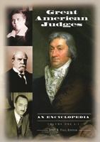 Great American Judges: An Encyclopedia 1576079899 Book Cover