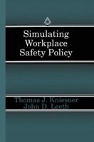 Simulating Workplace Safety Policy 0792395190 Book Cover